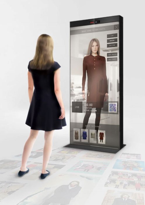 augmented reality smart mirror fashion
