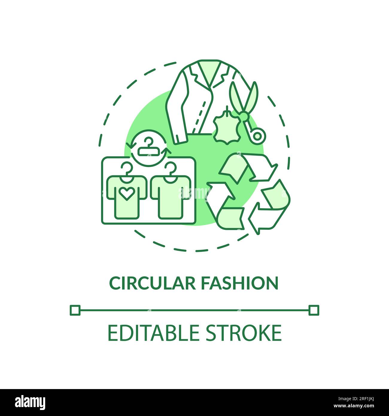 circular fashion concept art