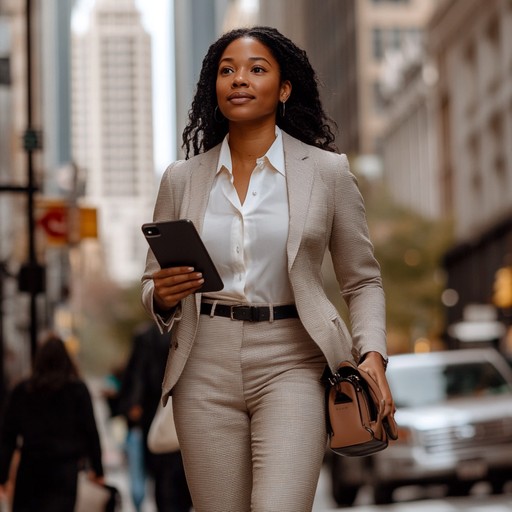 Confident woman street style