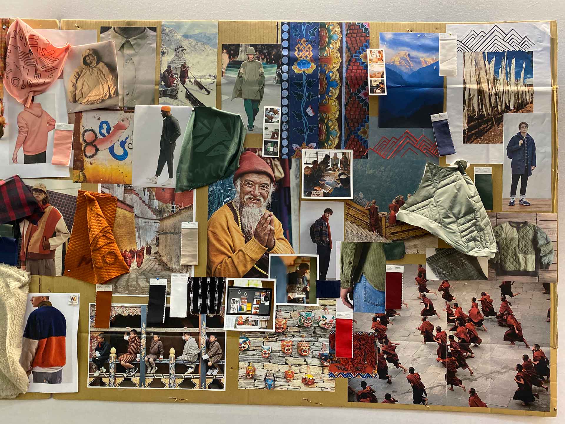 Digital fashion inspired physical garment