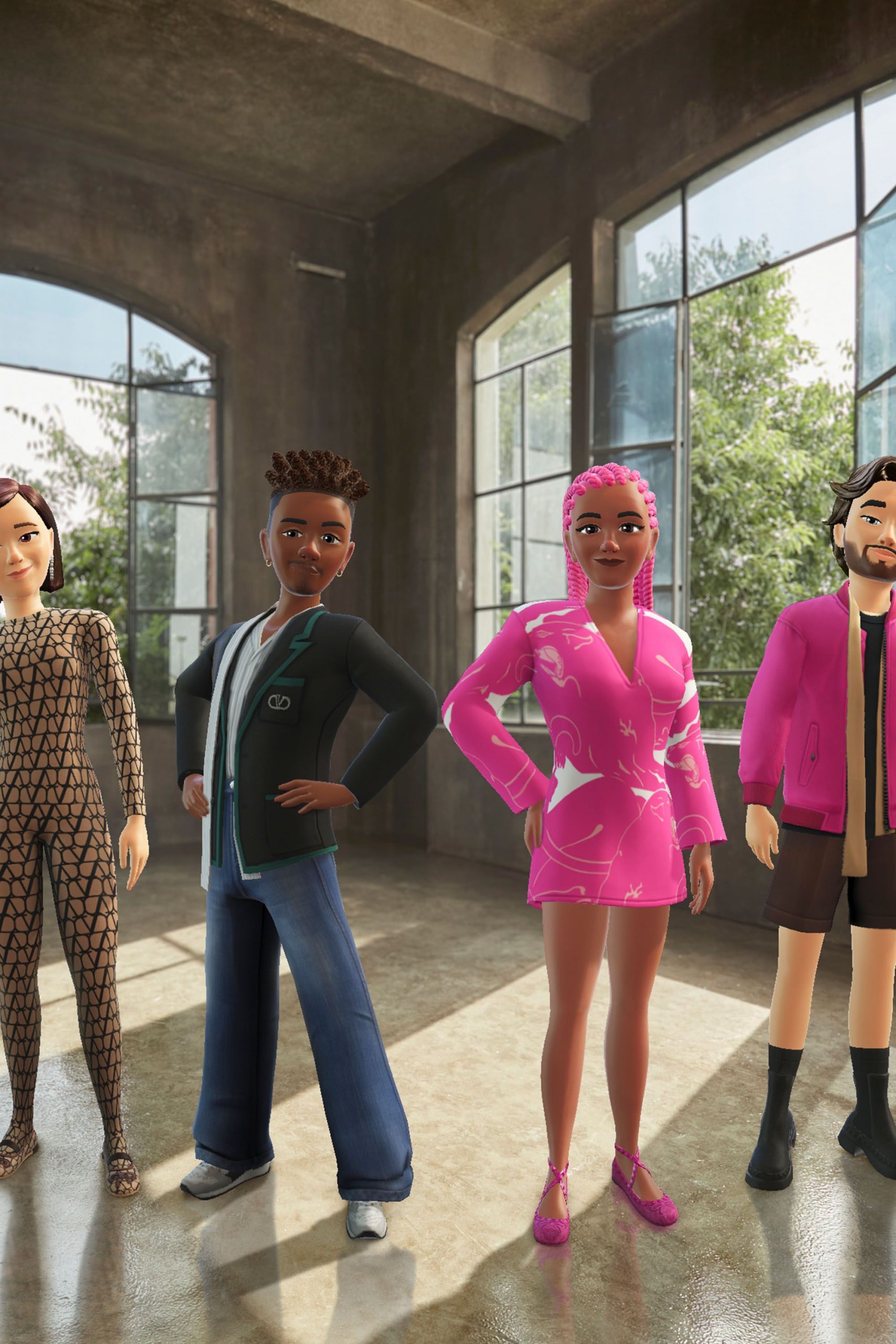 Digital fashion metaverse avatar