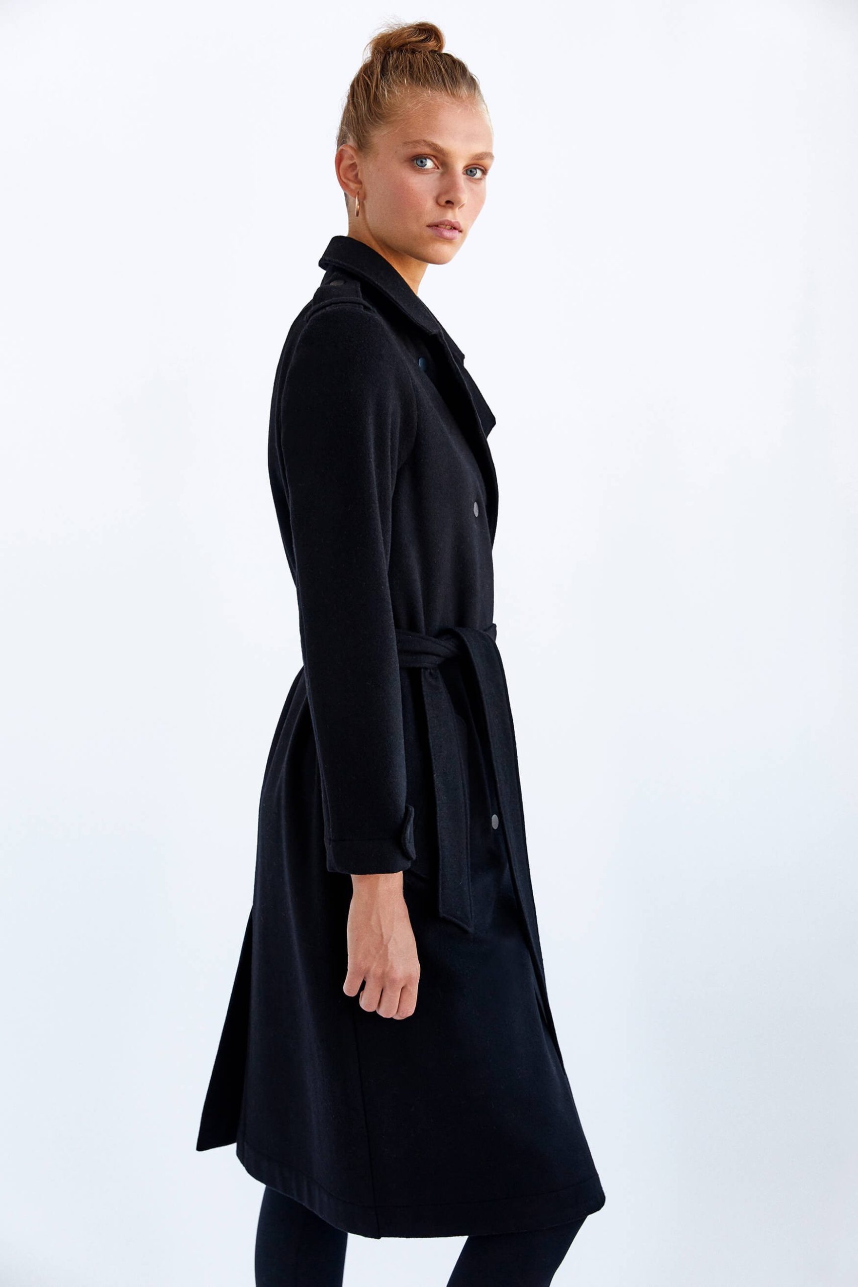 elegant wool trench coat elegant wool trench coat