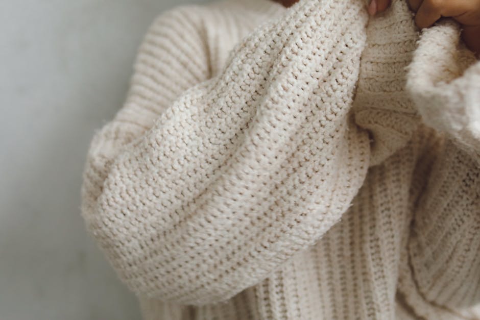 lace slip under oversized sweater
