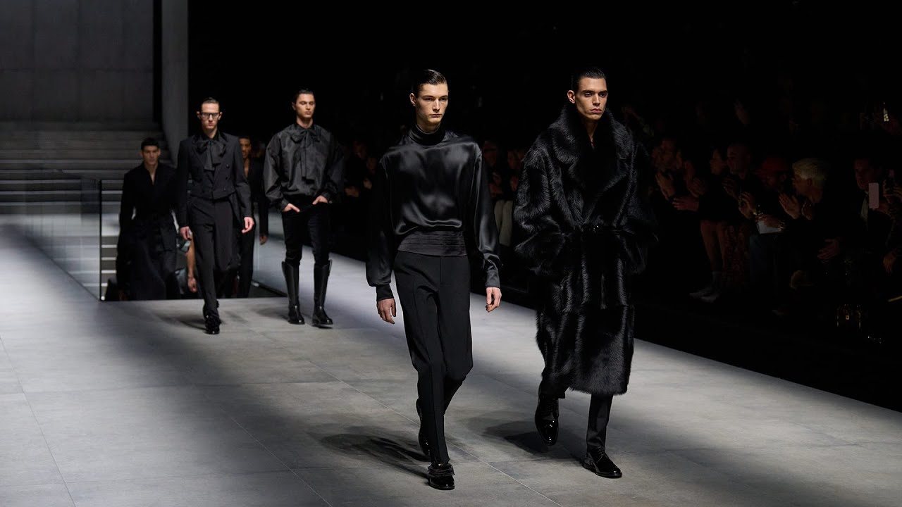 mens fashion week runway