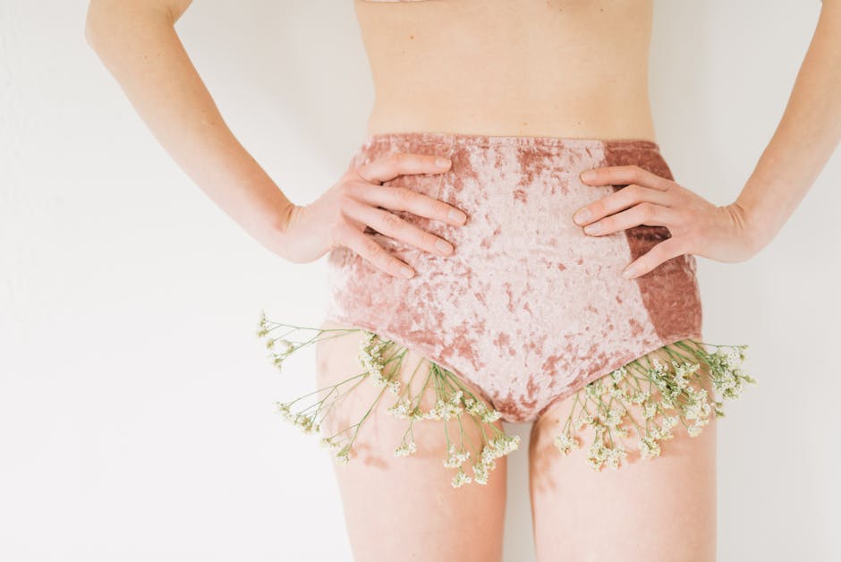 monochromatic lace outfit