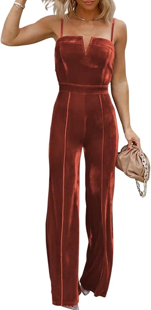 velvet jumpsuit women