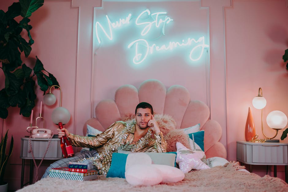 Winter Glam: Dazzling Metallic Eyes & Coordinated Outfits