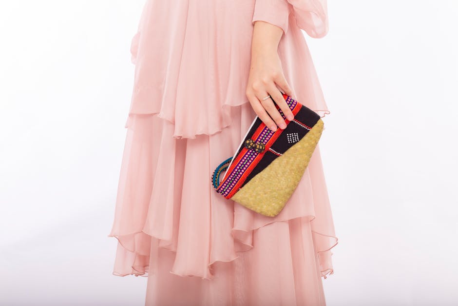 Embellished evening clutch