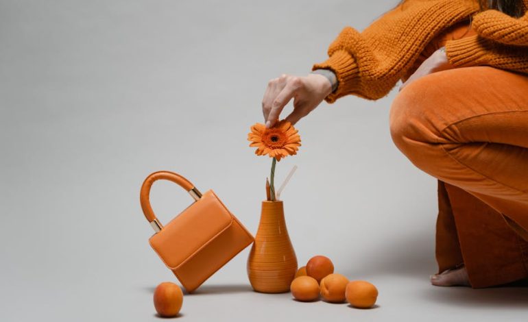 Minimal glam fashion