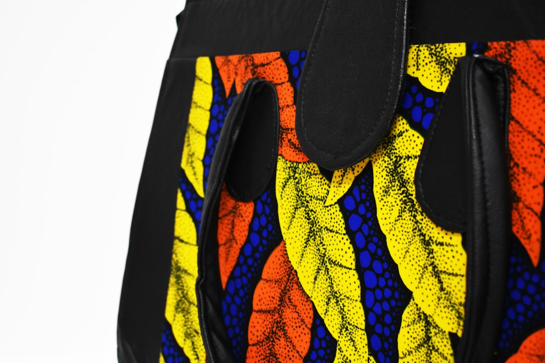 Modern outfit blending traditional African prints