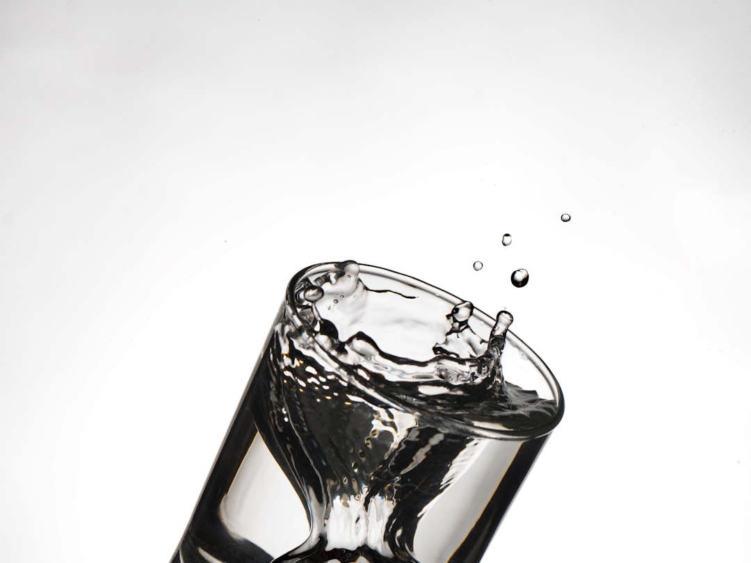 Person drinking water