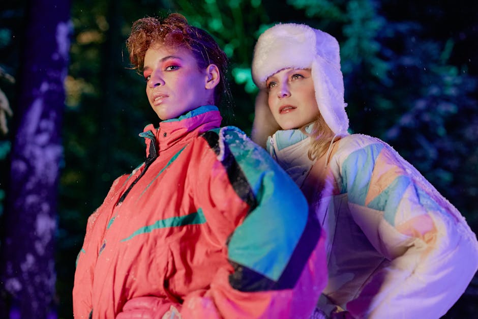 Stylish winter layering outfit