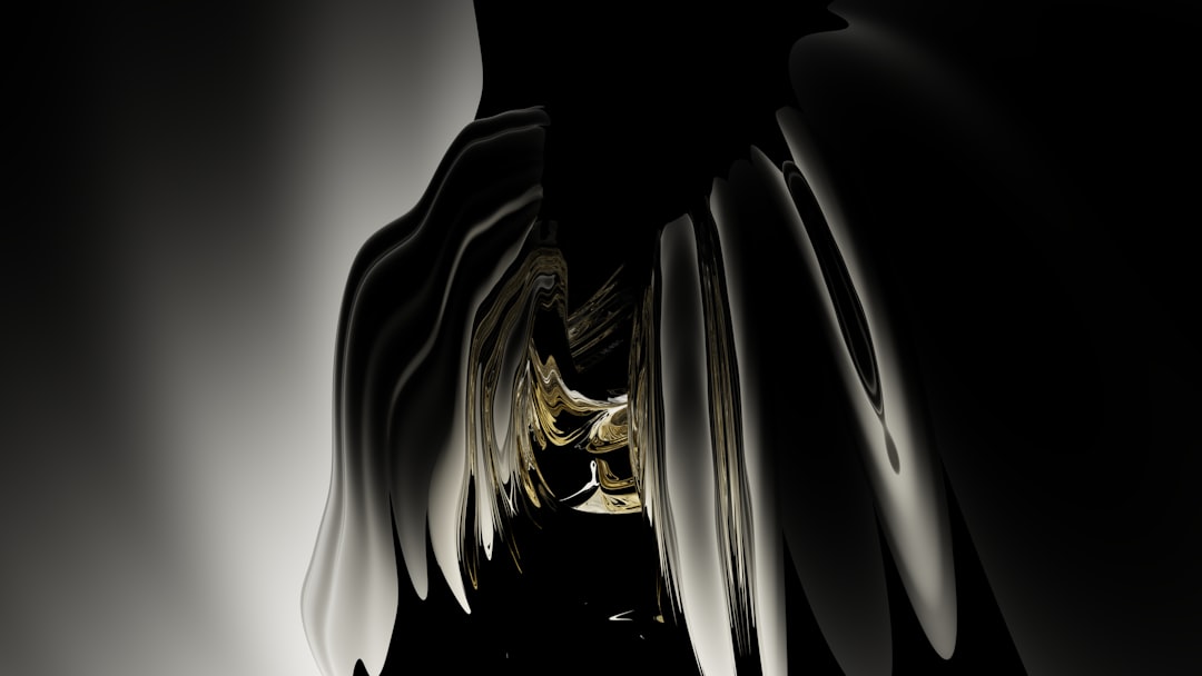 Sculptural silhouette dress