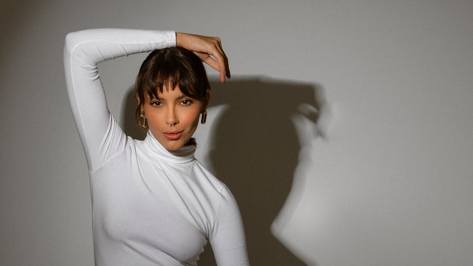 Sleek turtleneck base layer