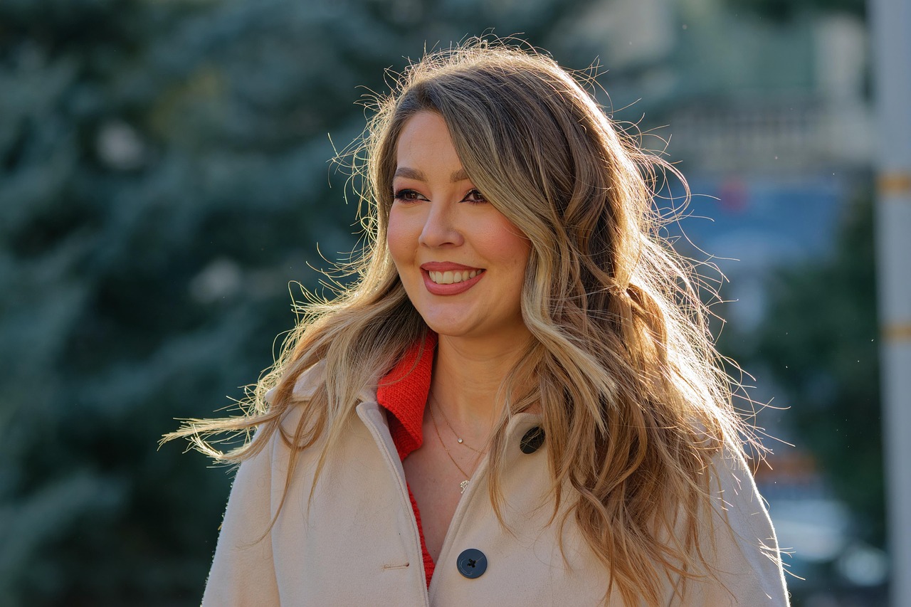 Woman in trench coat Paris street
