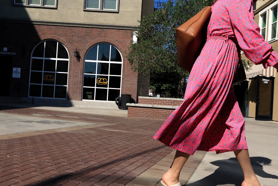 White midi dress street style