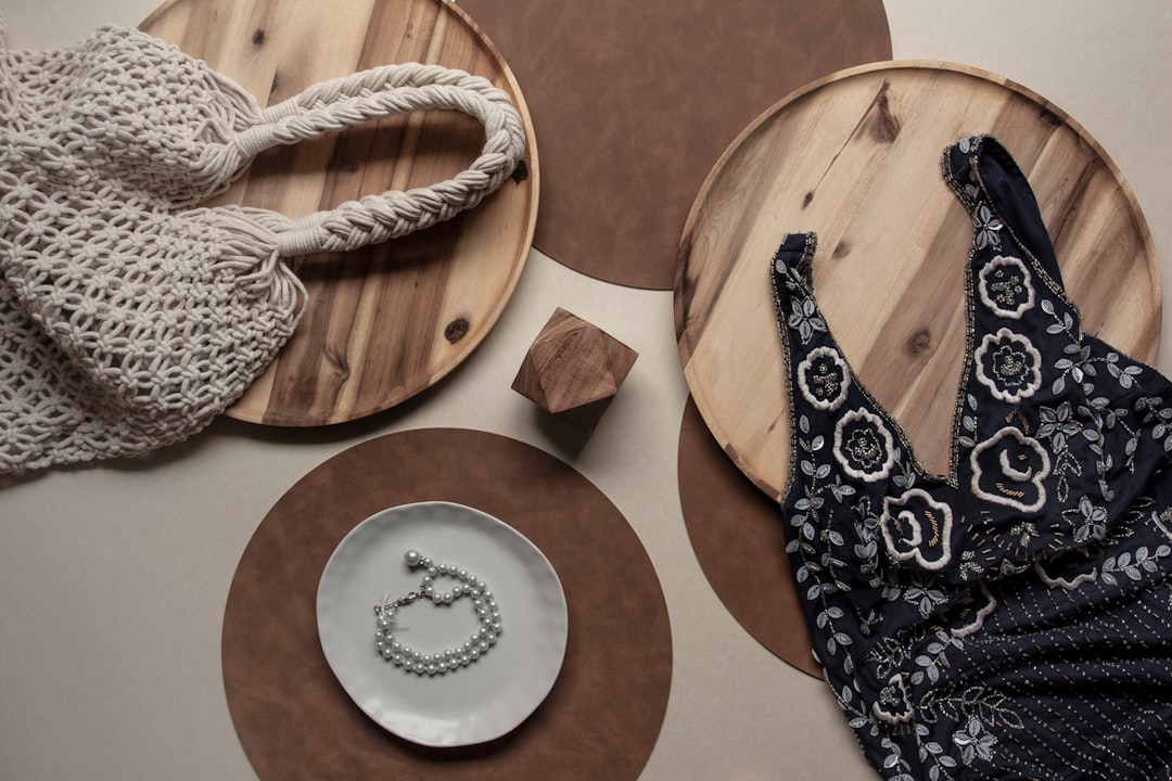 Crochet handbag and accessories