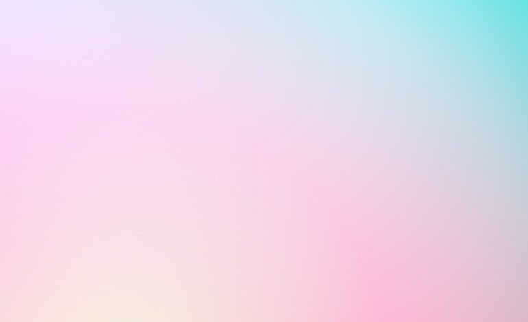 Pastel gradient dress