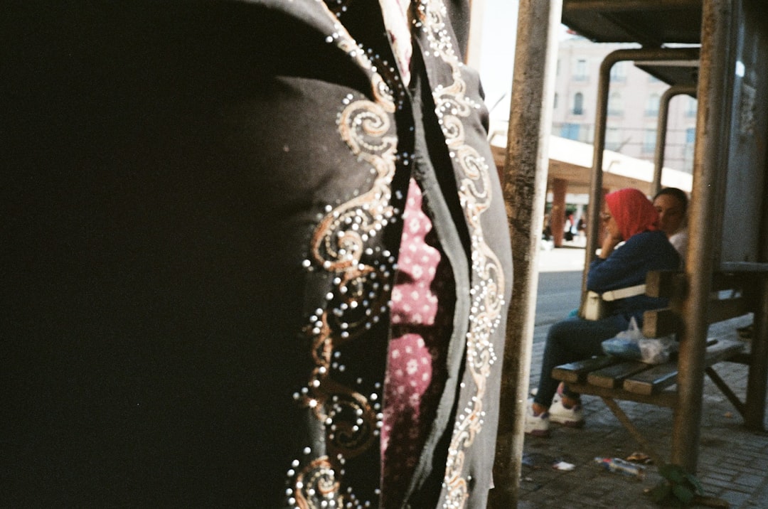 Tailored trousers with subtle embroidery