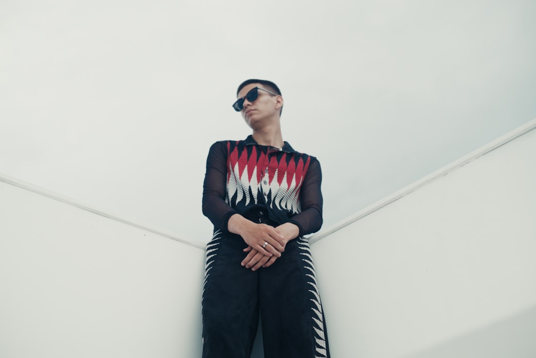 Transparent panel dress