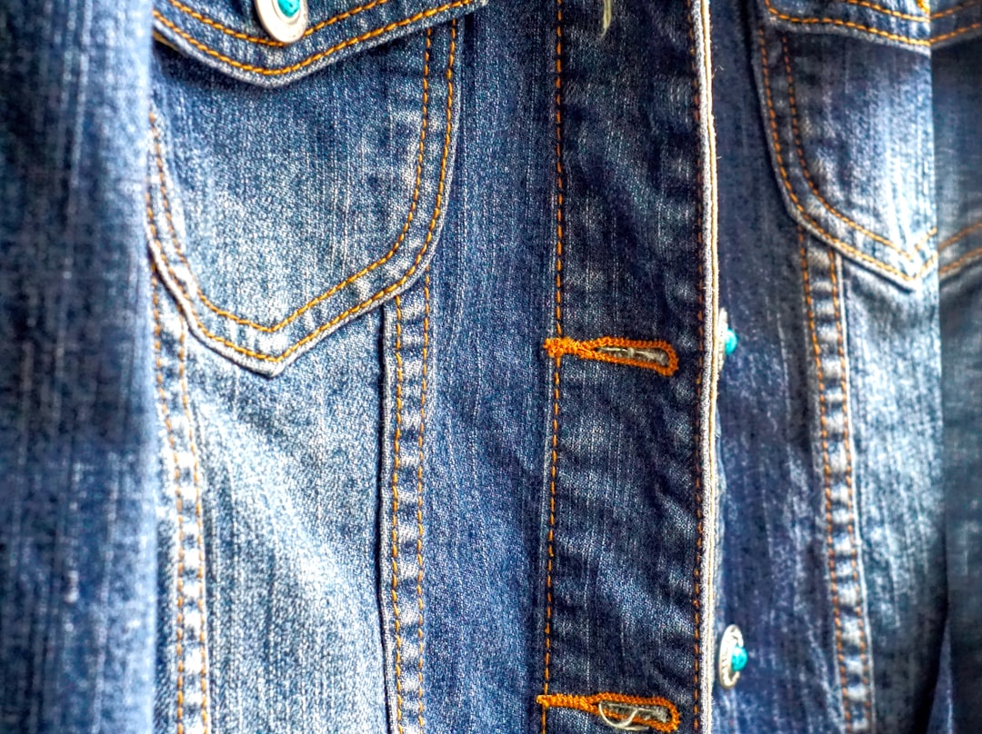 Upcycled denim jacket