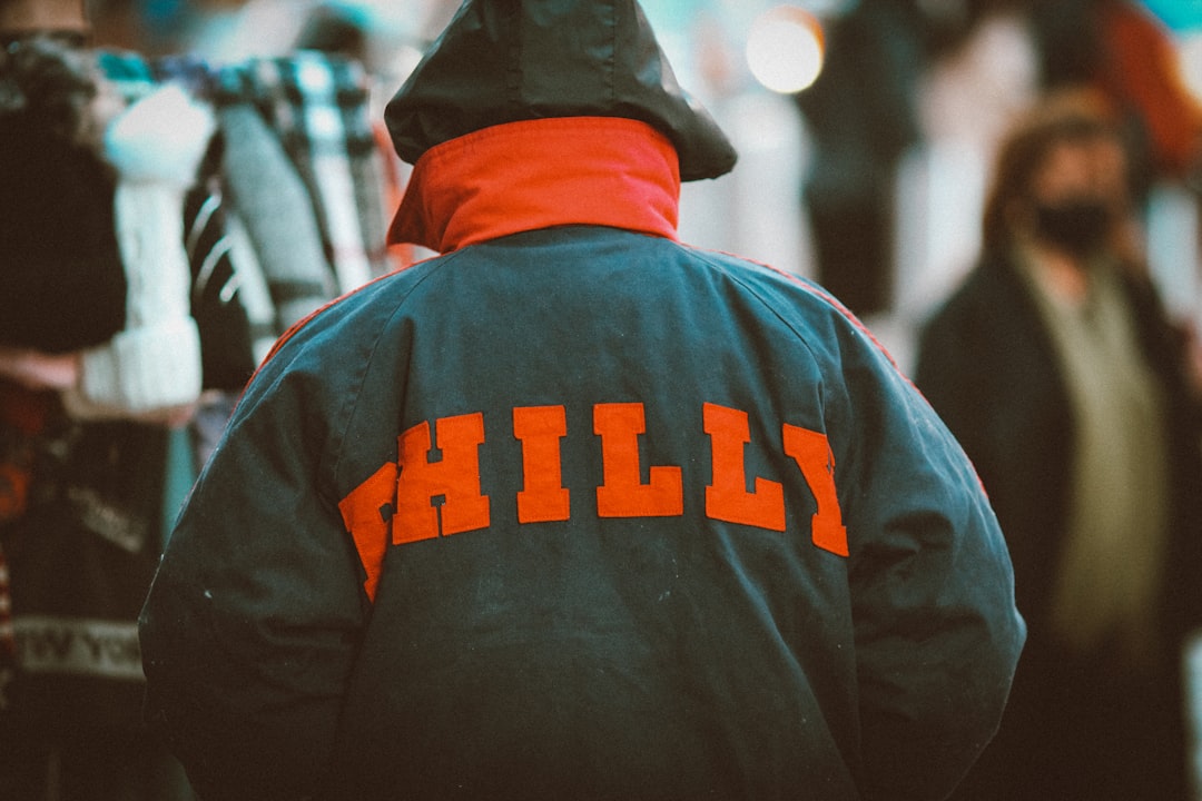 Twill utility jacket detail